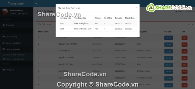 Web bán hàng,Website bán hàng,Đồ án,code bán hàng,web shop giầy dép,share full code